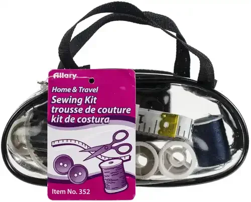 12 Pack – Allary Sewing Kit-Home And Travel – 352A