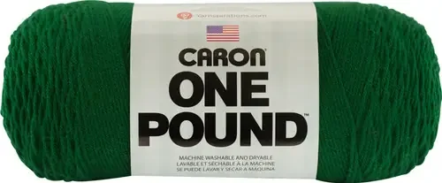2 Pack – Caron One Pound Yarn-Kelly Green – 294010-10510
