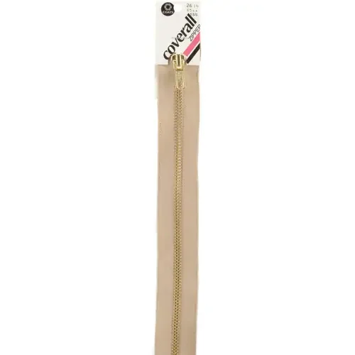 2 Pack – Coats Coverall Metal Zipper 26″-Dogwood – F51 26-155