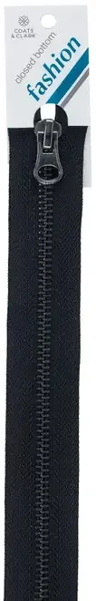 2 Pack – Coats Gunmetal Closed End Zipper 9″-Black – F68 9-0900