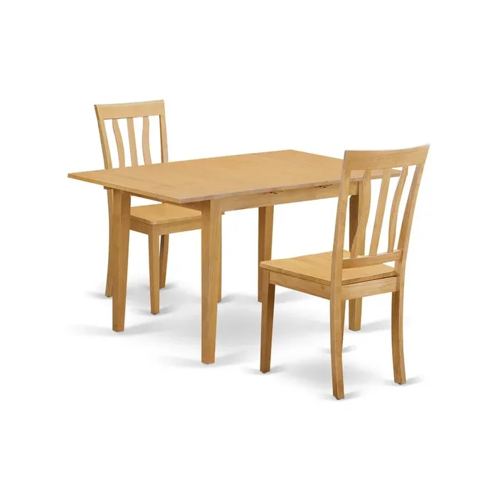 3 PC Dinette Table set – Kitchen dinette Table and 2 Dining Chairs