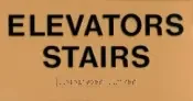ADA Custom Engraved Sign 10″x14″