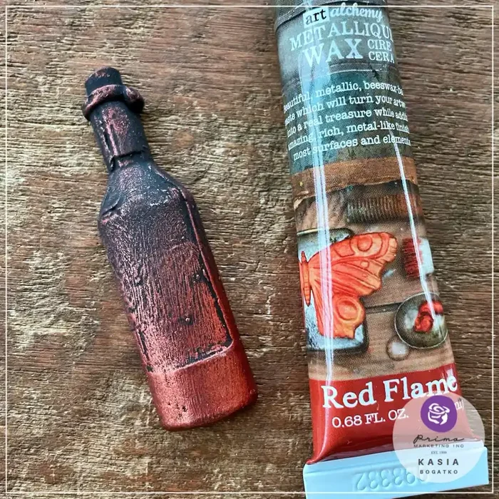 Art Alchemy Metallique Wax – Red Flame – 0.68oz (20ml) — Flipping Fabulous