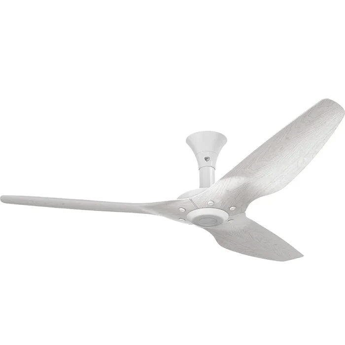 Big Ass Fans Haiku 60″ Ceiling Fan, Low Profile Mount with Driftwood Blades and White Finish – Covered Outdoors