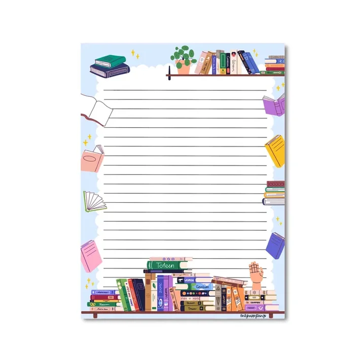 Booklover Notepad A5