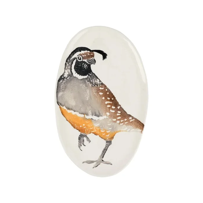 Cacciatore Quail Small Oval PlatterOval Platters