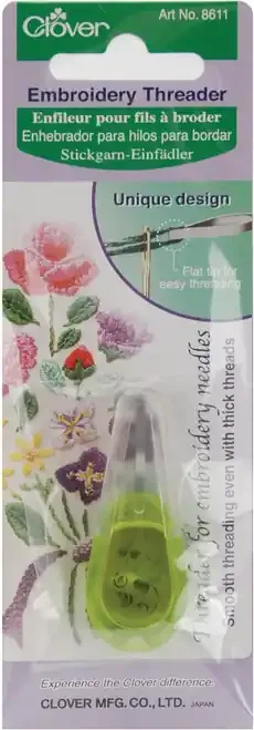 Clover Embroidery Threader-Apple Green – 8611C
