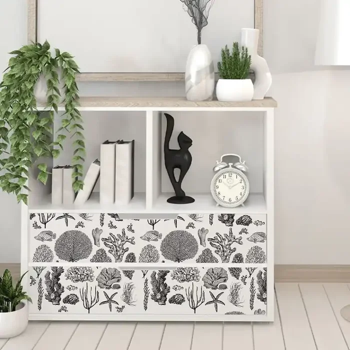 Coastal Sea Life Redesign with Prima Decor Transfer — Flipping Fabulous