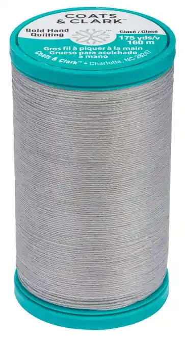 Coats Bold Hand Quilting Thread 175yd-Nugrey – S922-450