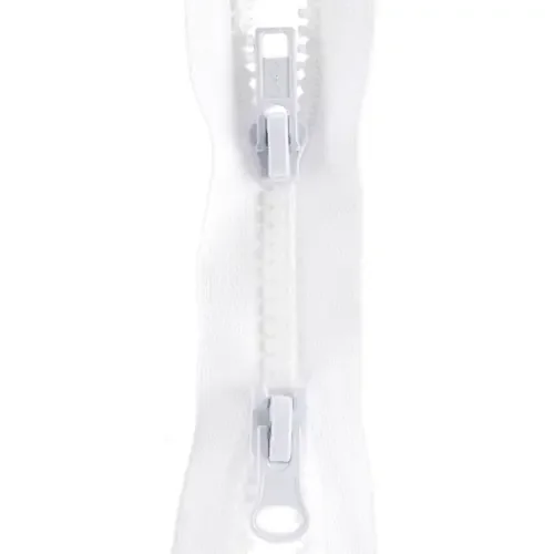 Coats Sport Parka Dual Separating Zipper 30″-White – F44 30-1