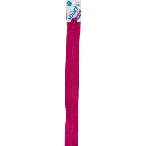 Coats Thread & Zippers Coats Sport Separating Zipper 24″-Red Rose – F43 24-3040