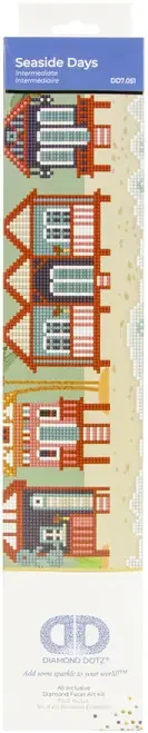 Diamond Dotz Diamond Art Kit 20″X10″-Seaside Days – DD7051