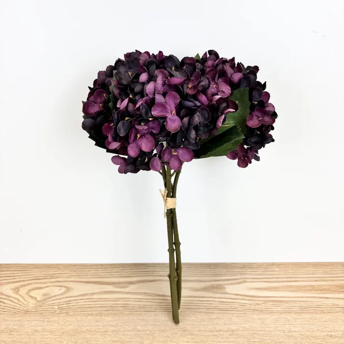 Eggplant Hydrangea BouquetCosmetics