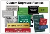 Engraved Plate 1-3/4″ x 10″