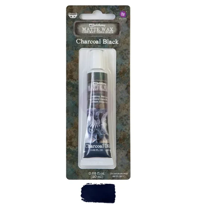 Finnabair Wax Paste – Charcoal Black – 0.68 fl oz (20 ml) — Flipping Fabulous