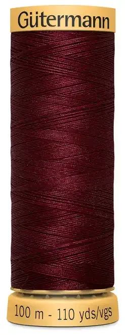 Gutermann Natural Cotton Thread 110yd-Dark Purple – 103C-5750
