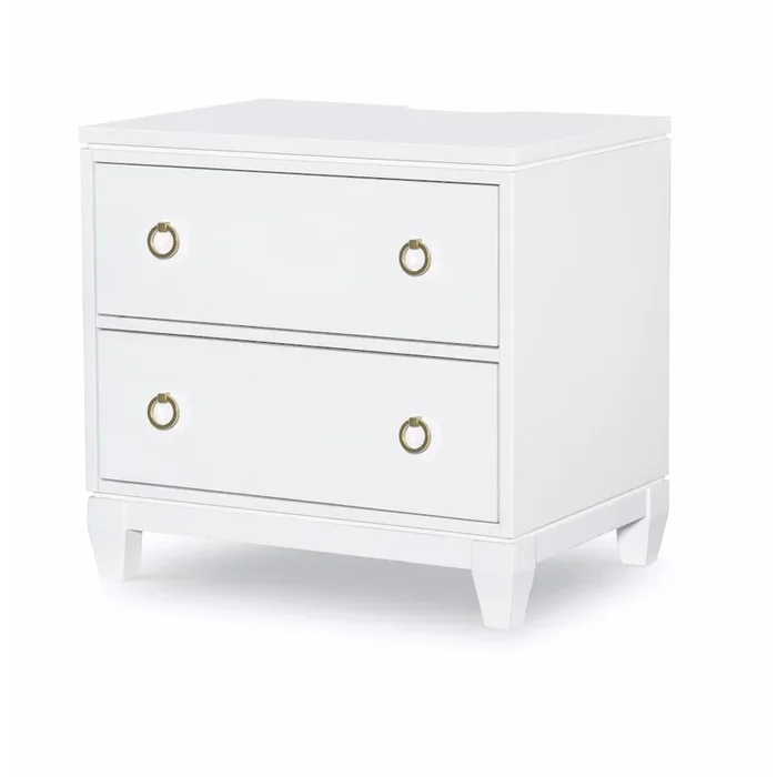 Legacy Classic Summerland Nightstand – 2 Drawers, Outlets & USB Ports