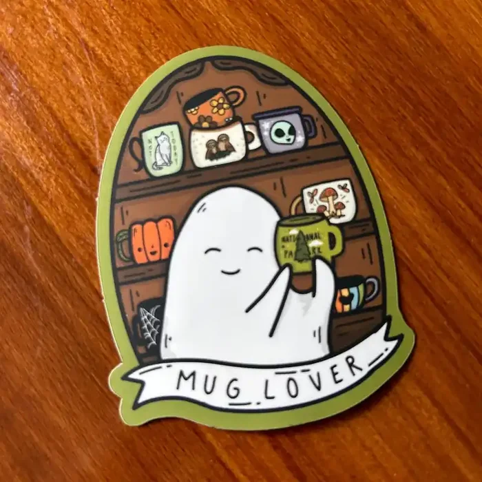 Little Spooky Studio – Mug Lover Sticker