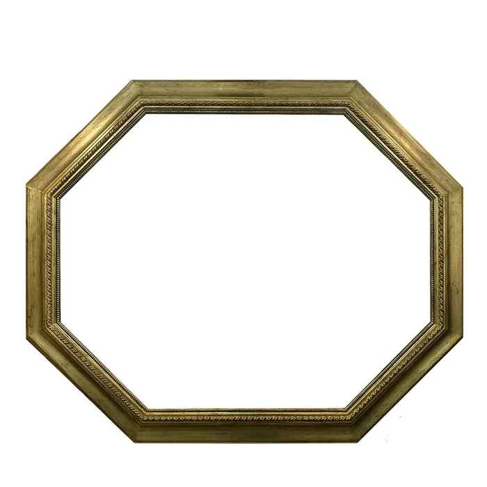 MekkaSilberblattAchteckigerRahmen