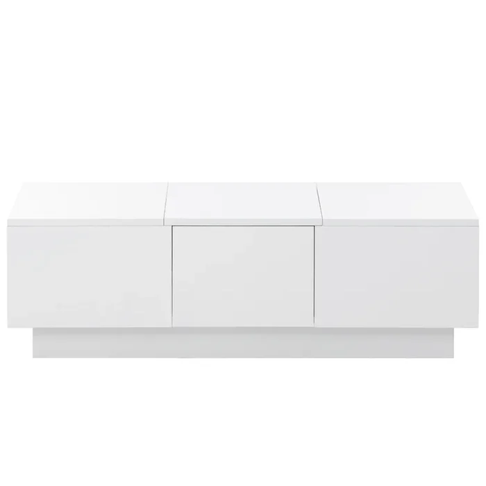 Merax Coffee Table Extendable Cocktail Table with 2 Drawers