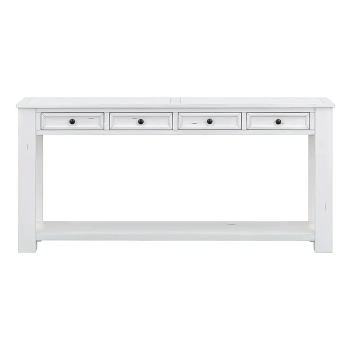 Merax Modern Console Table with Storage Drawers