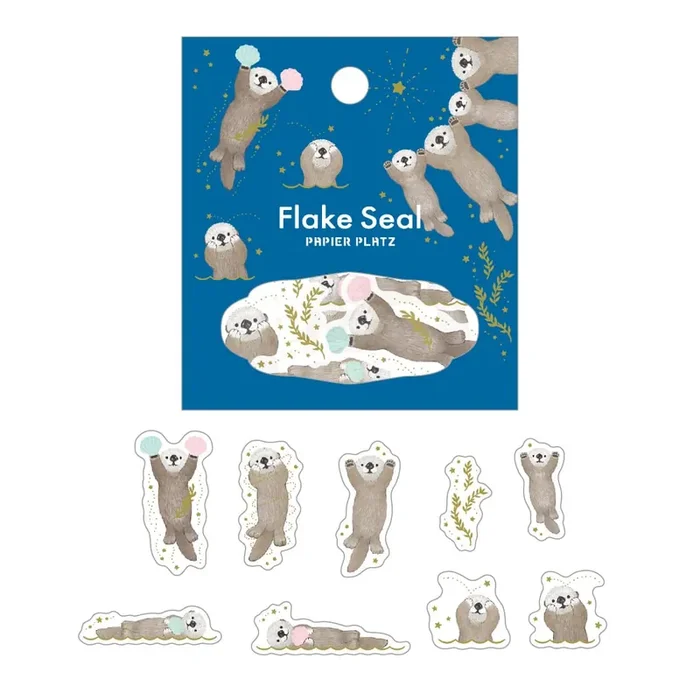 MILINA Gold Foil Flake Sticker – Love Racco