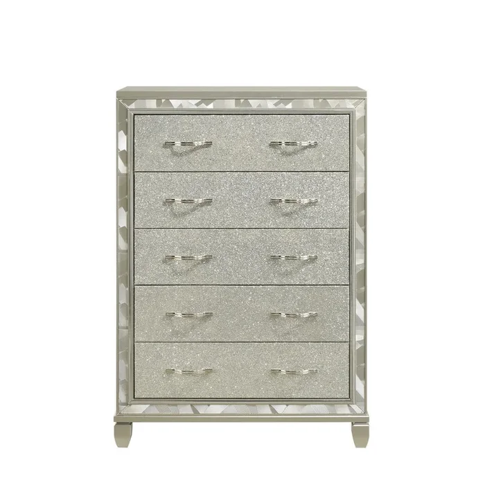 New Classic Furniture Radiance Chest-Silver