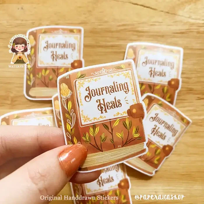 PaperaicaShop Journaling Heals Vinyl Sticker