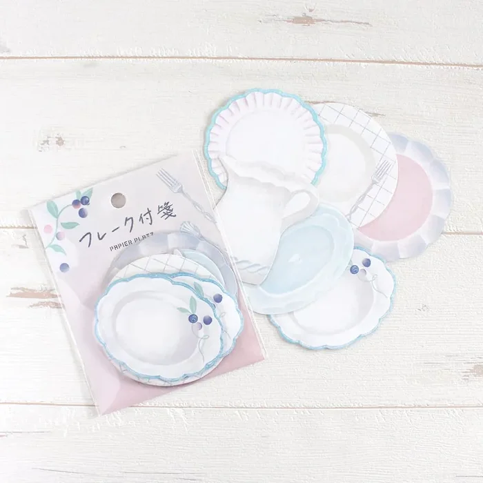 Papier Platz x A La Caldo Flake Sticky Notes – Swan Afternoon Tea