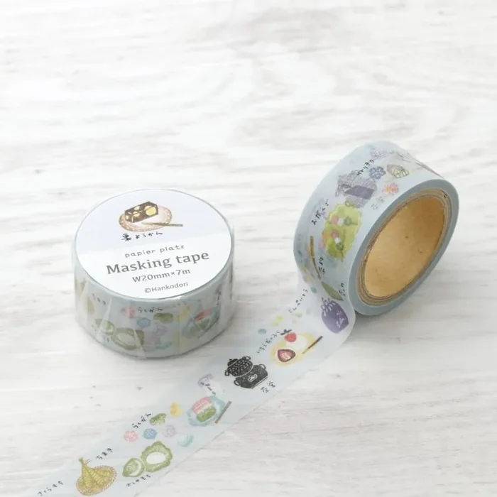 Papier Platz x Hankotori Washi Tape – Japanese Sweets