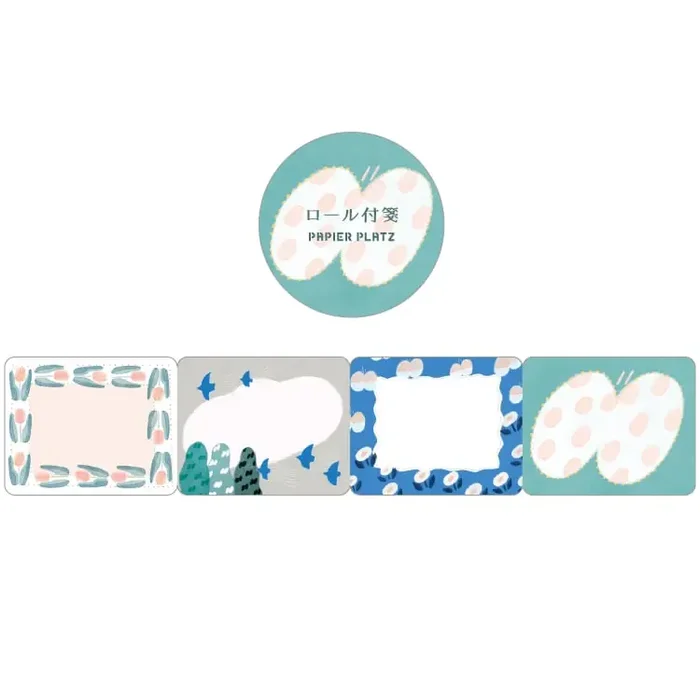 Papier Platz x Nakano Emi Sticky Notes Roll – Spring Walk