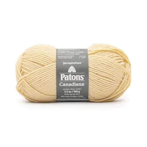 Patons Canadiana Yarn – Solids-Pale Yellow – 244510-10759