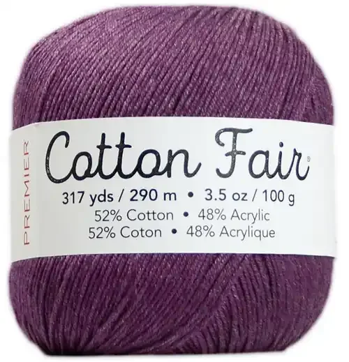 Premier Cotton Fair Yarn-Plum – 27-17