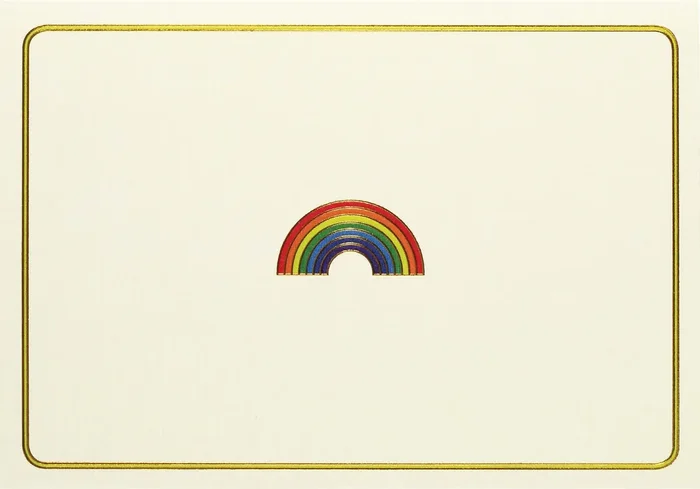 Rainbow Note Cards