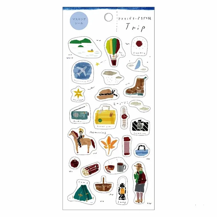 Saien x Miki Tamura Sticker Sheet – Trip
