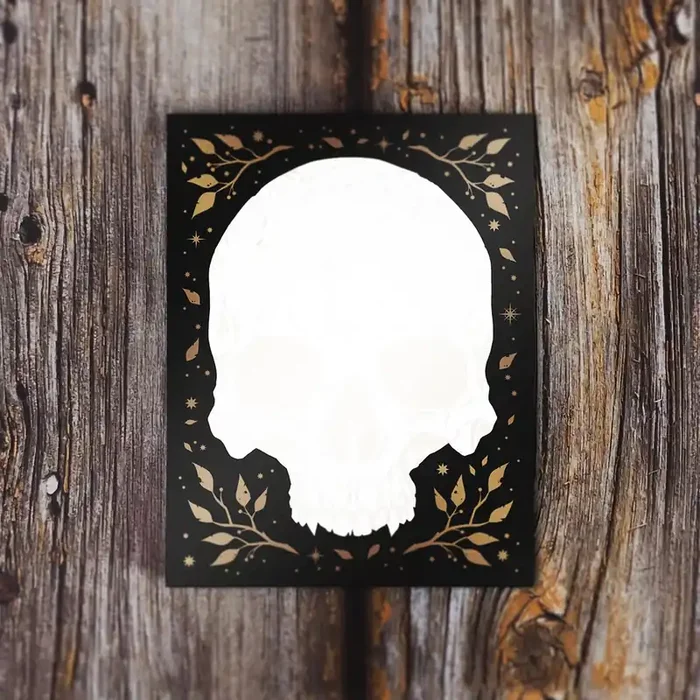 Skull Notepad