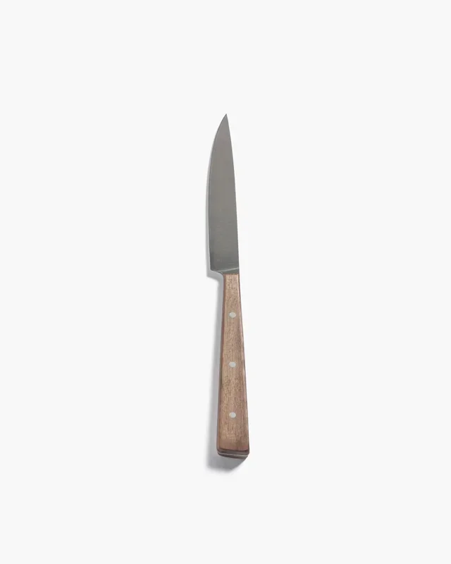Steak knife walnut DuneCosmetics