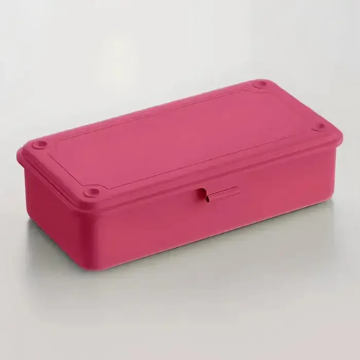 Toyo Steel Stackable Storage Box T-190 – Shocking Pink