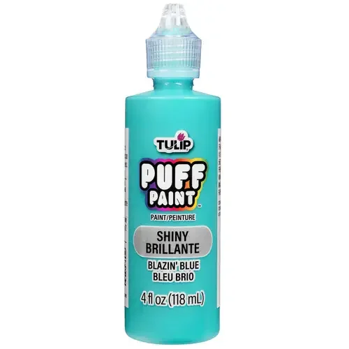Tulip Dimensional Fabric Paint 4oz-Slick – Blazin‘ Blue – FLS-26526