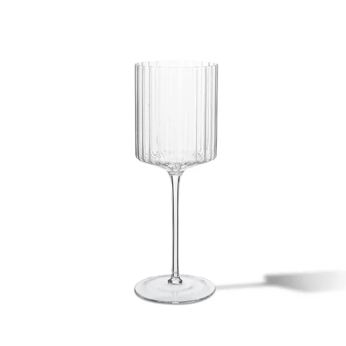 VERRE À VIN ROUGE LIGNÉ | ENSEMBLE DE 6Cosmetics