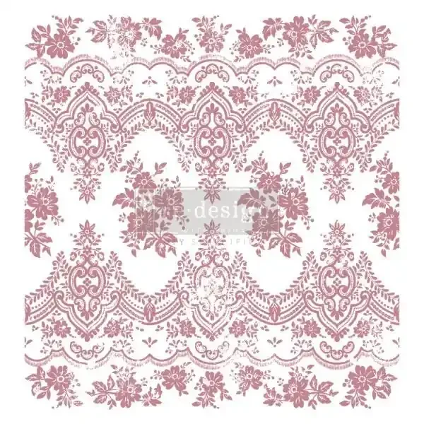 Vintage Wallpaper Clear-Cling Stamps ReDesign With Prima — Flipping Fabulous