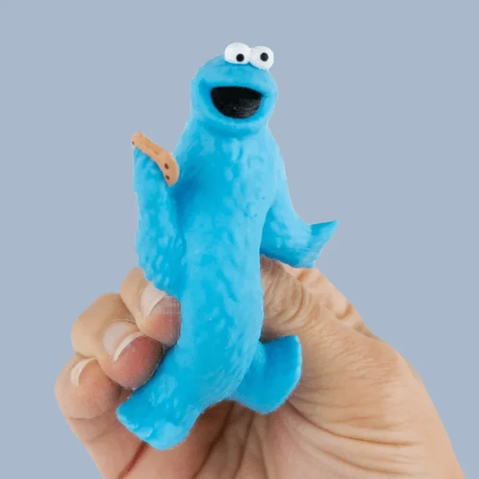 World’s Smallest Seame Street Stretchies Cookie MonsterCosmetics